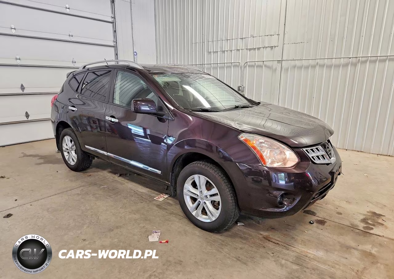 2013 Nissan Rogue S VIN:JN8AS5MV2DW626254 - 4