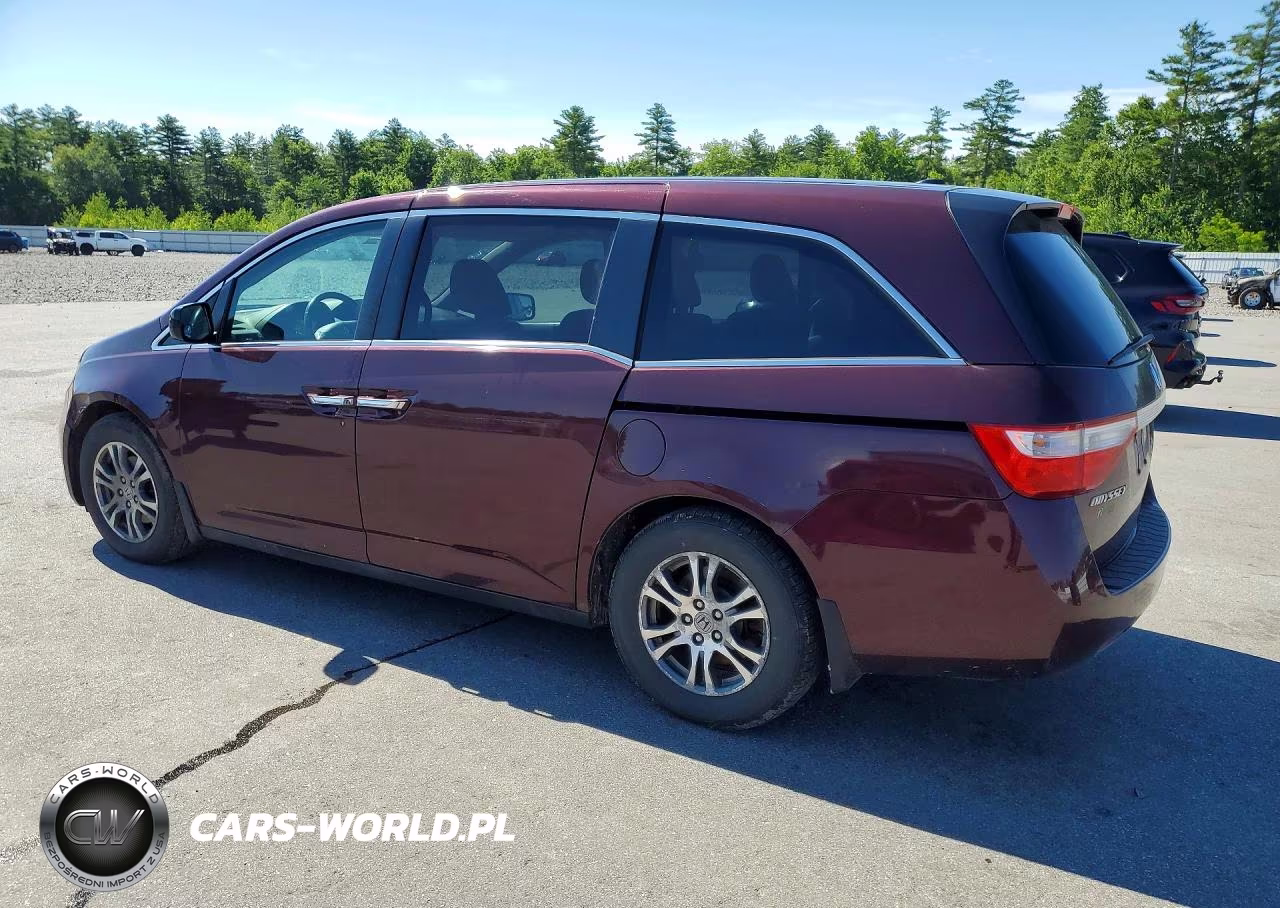 2013 Honda Odyssey Exl VIN:5FNRL5H61DB064348 - 2