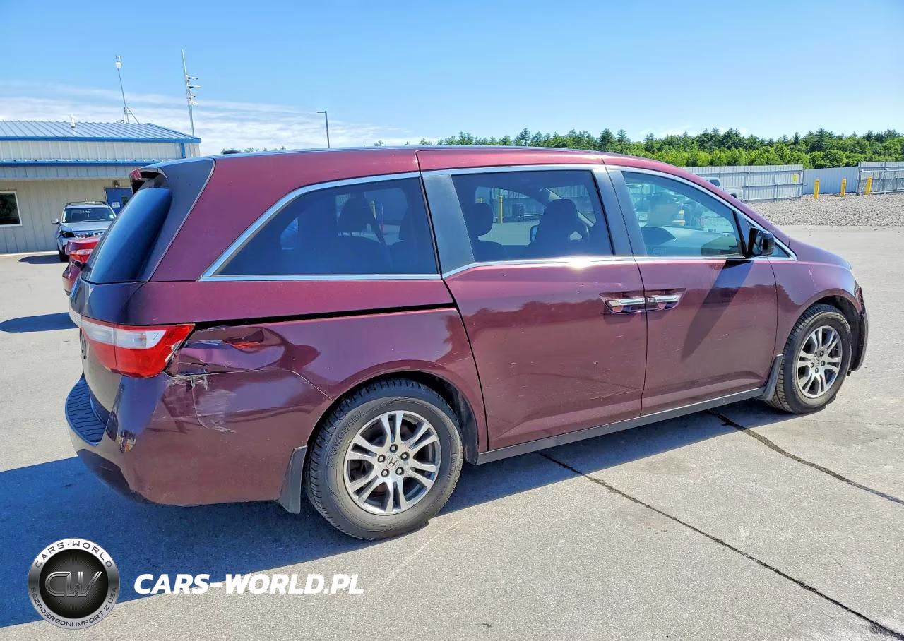 2013 Honda Odyssey Exl VIN:5FNRL5H61DB064348 - 3