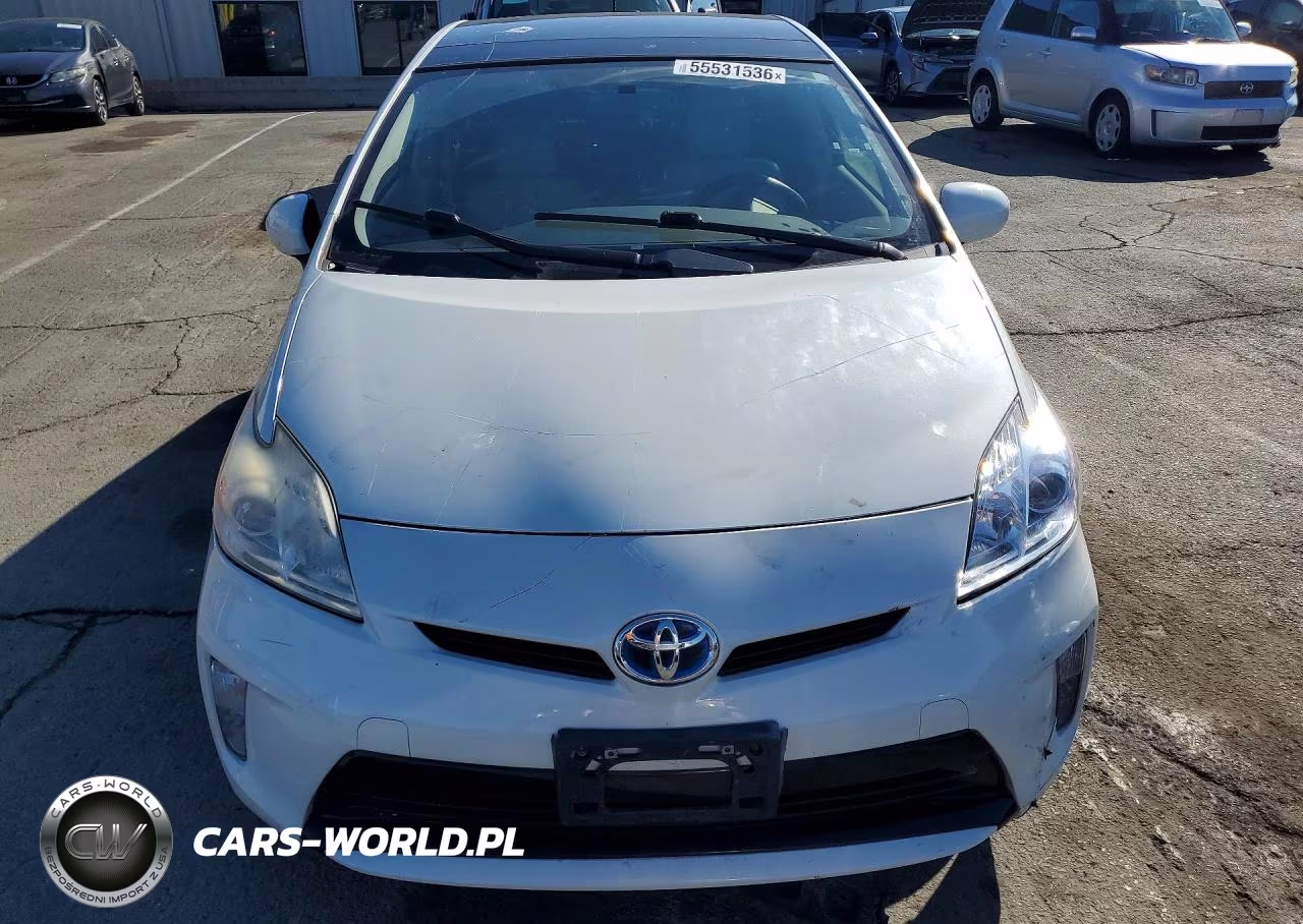 2012 Toyota Prius Four VIN:JTDKN3DU3C1487251 - 5