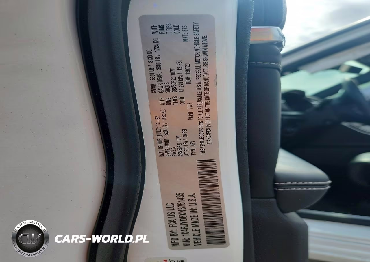 2022 Jeep Grand Cherokee Overland 4Xe VIN:1C4RJYD6XN8761435 - 13