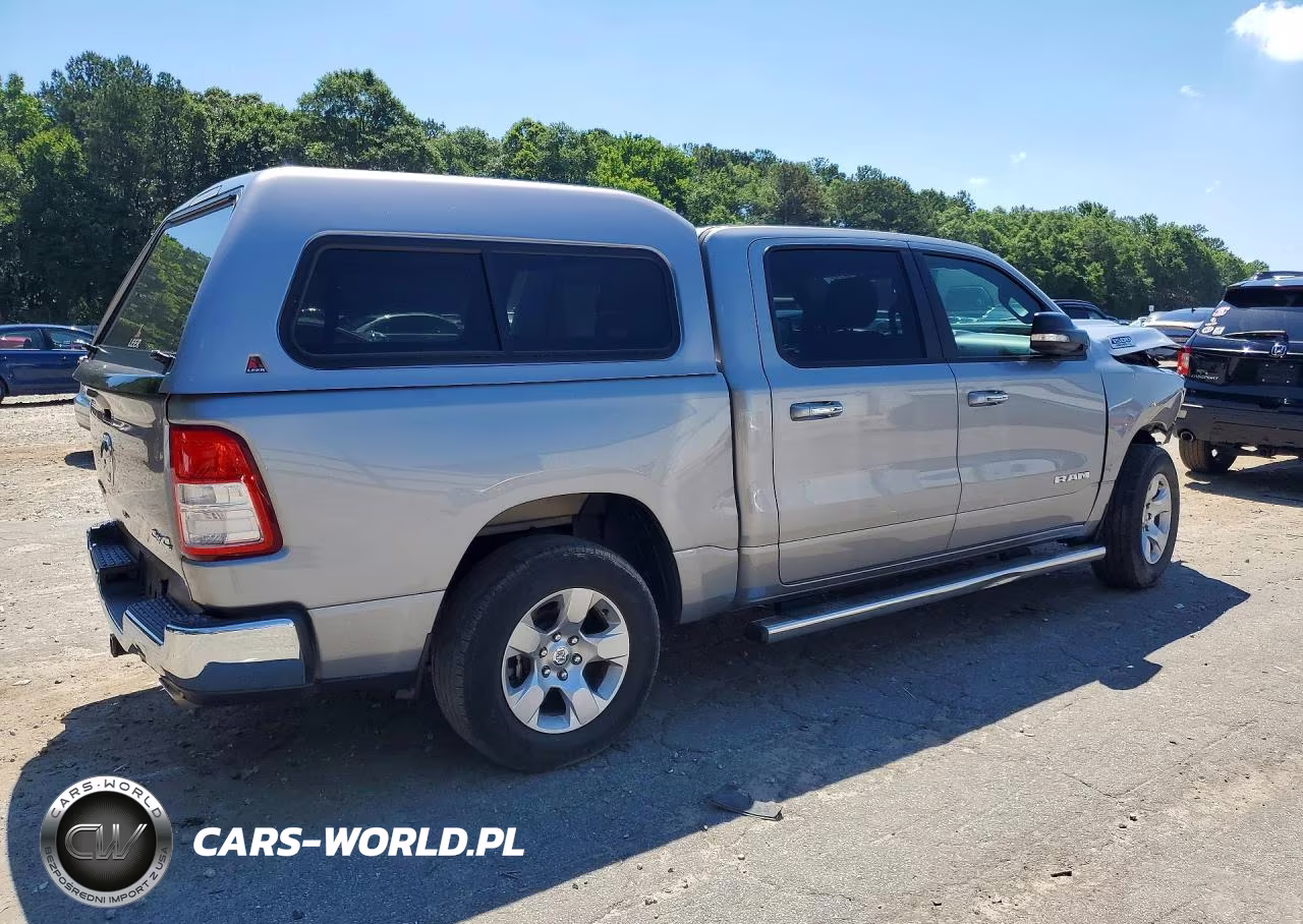 2019 Ram 1500 Big Horn VIN:1C6SRFFTXKN668243 - 3