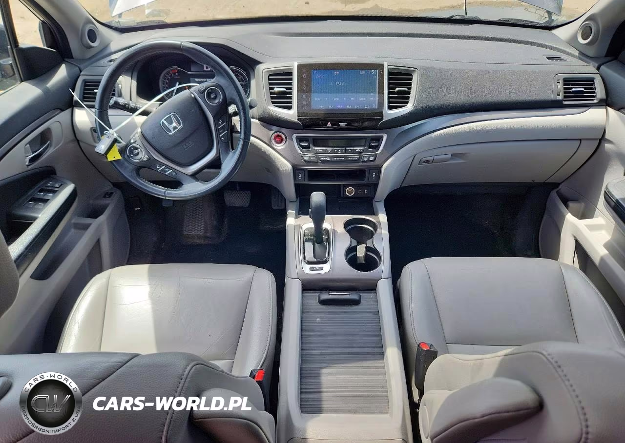 2017 Honda Pilot Exl VIN:5FNYF6H58HB052249 - 8