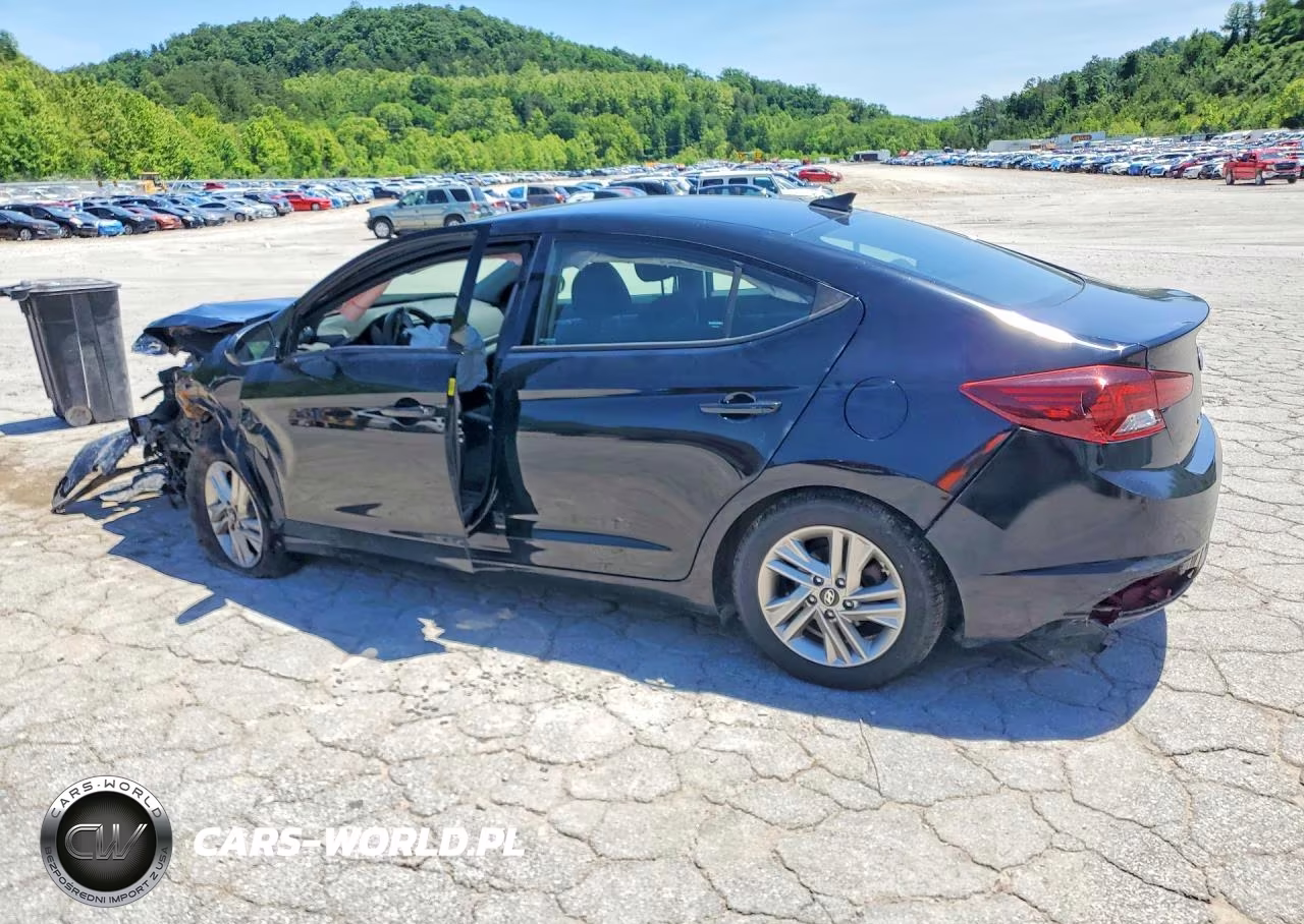 2019 Hyundai Elantra Sel VIN:5NPD84LF7KH456665 - 2