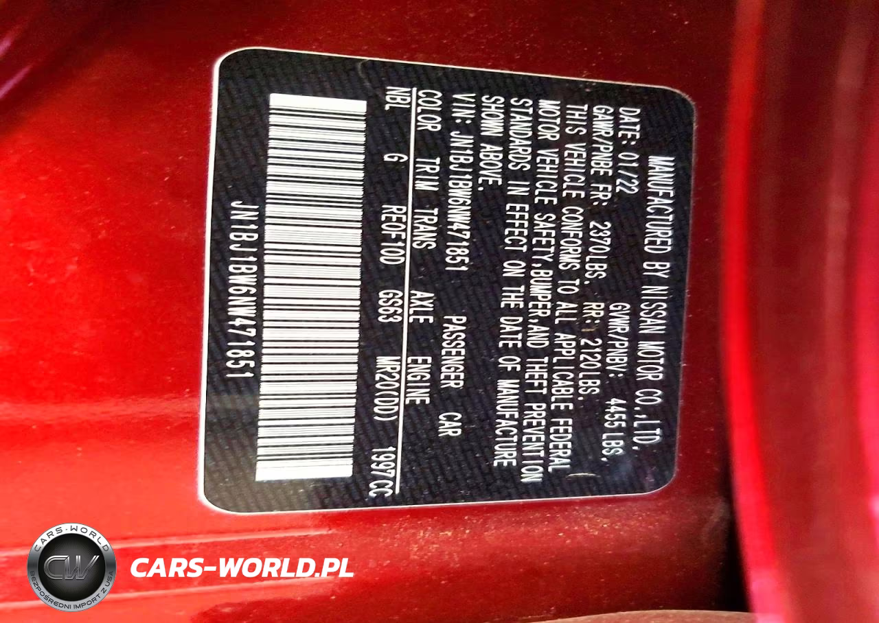 2022 Nissan Rogue Sport Sv VIN:JN1BJ1BW6NW471851 - 13