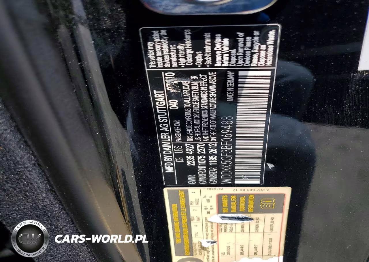 2011 Mercedes-Benz E 350 VIN:WDDKK5GF3BF069488 - 12