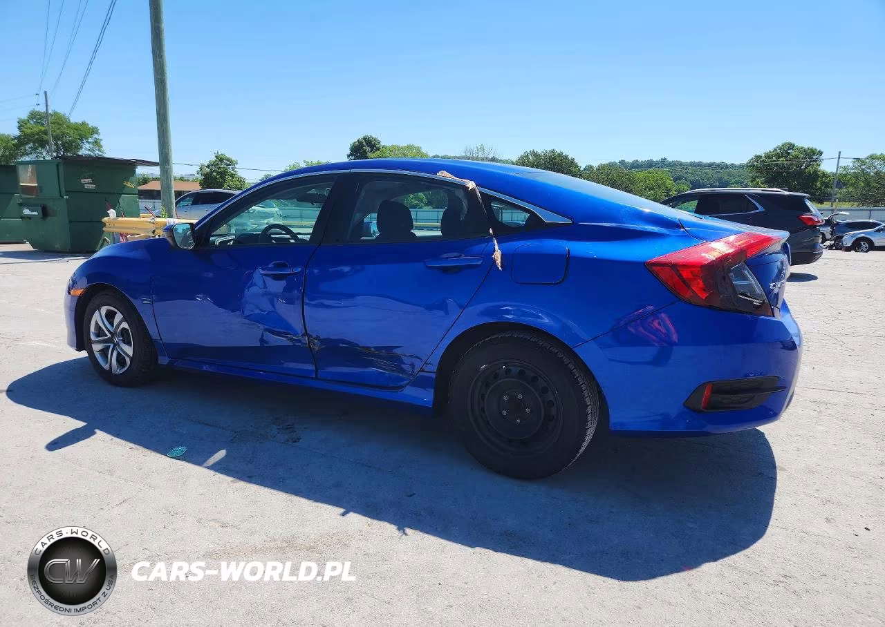 2016 Honda Civic Lx VIN:19XFC2F57GE059578 - 2