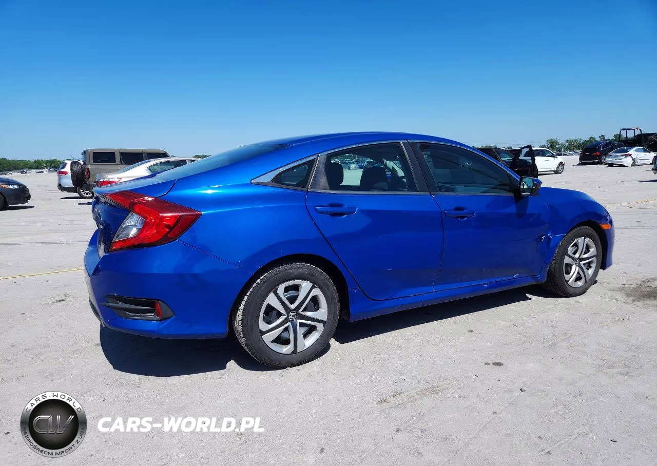 2016 Honda Civic Lx VIN:19XFC2F57GE059578 - 3