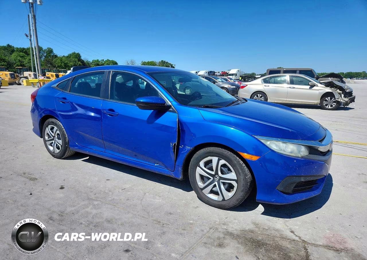 2016 Honda Civic Lx VIN:19XFC2F57GE059578 - 4