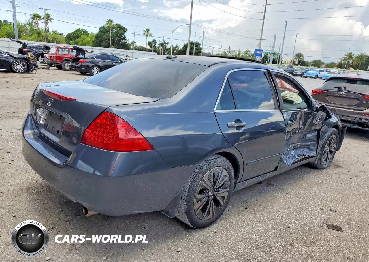 2007 Honda Accord Ex VIN:1HGCM66507A056646 - 3