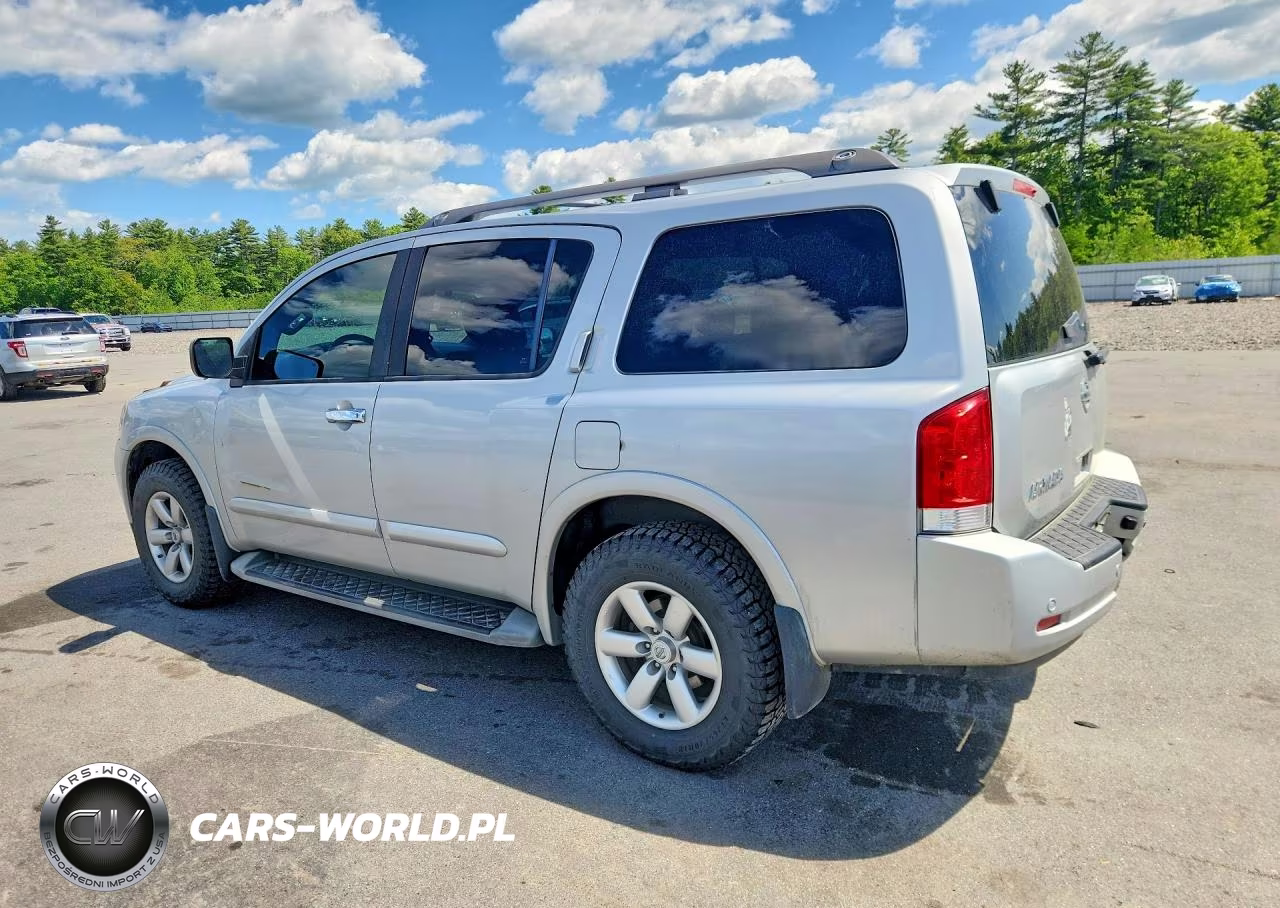 2015 Nissan Armada Sv VIN:5N1AA0ND5FN609962 - 2