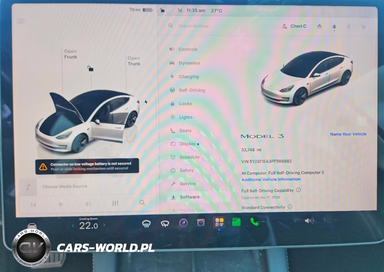 2023 Tesla Model 3 VIN:5YJ3E1EA3PF566882 - 9