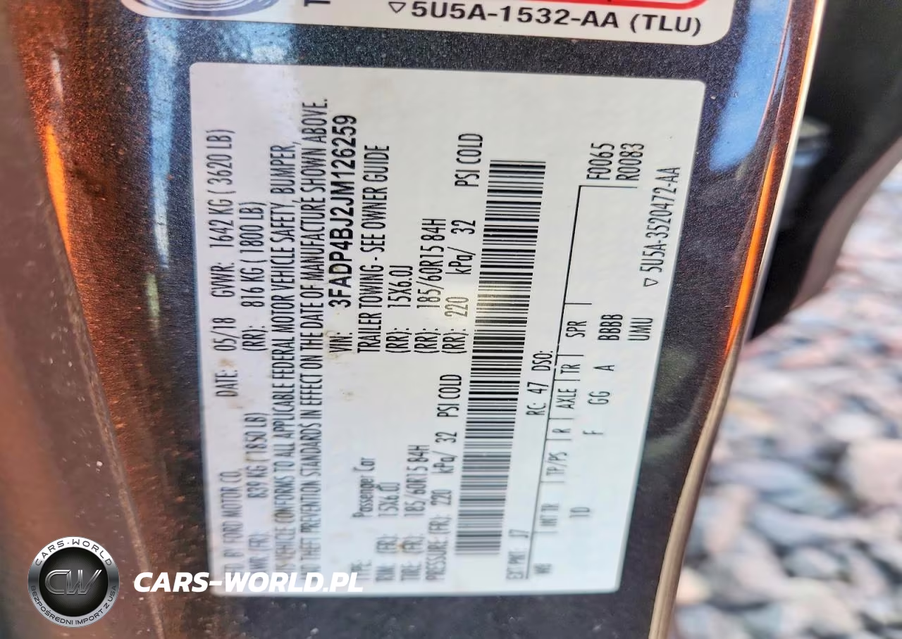 2018 Ford Fiesta Se VIN:3FADP4BJ2JM126259 - 12