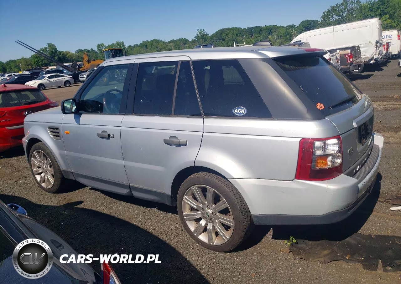 2007 Land Rover Range Rover Sport Hse VIN:SALSK254X7A986094 - 2