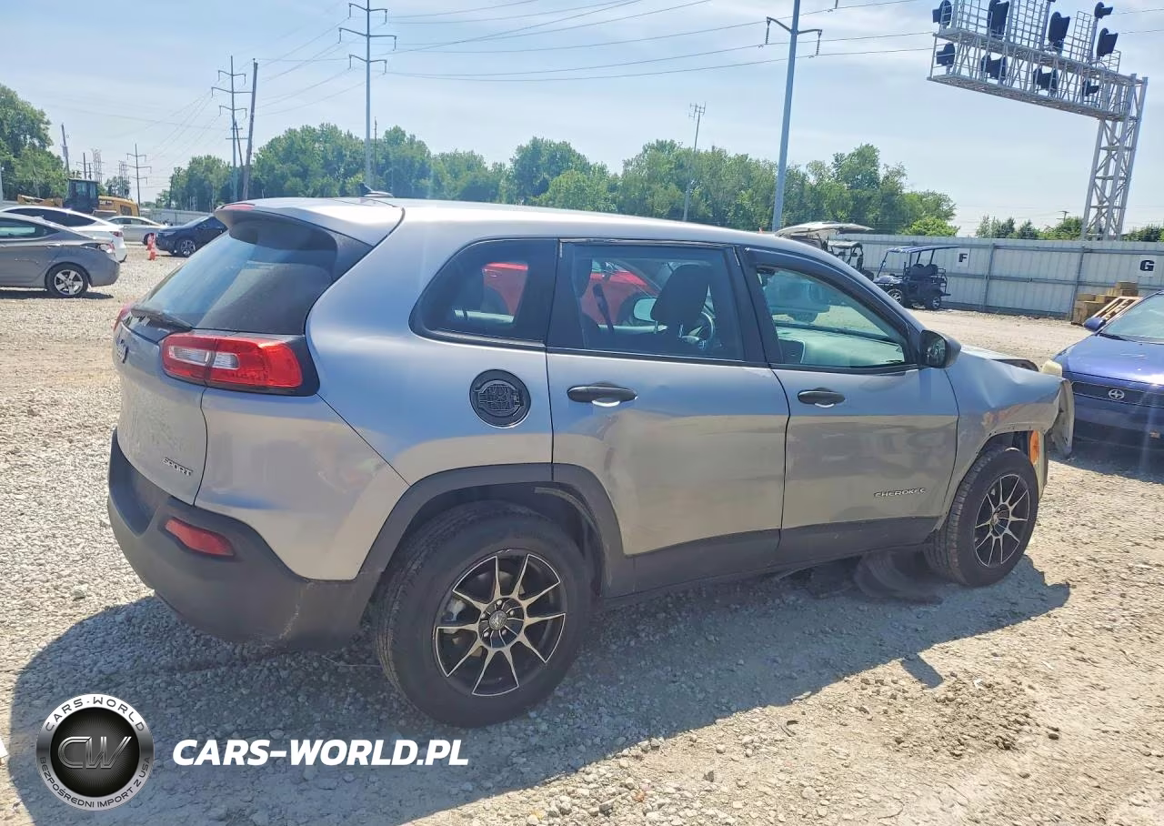 2014 Jeep Cherokee Sport VIN:1C4PJLAB5EW163678 - 3