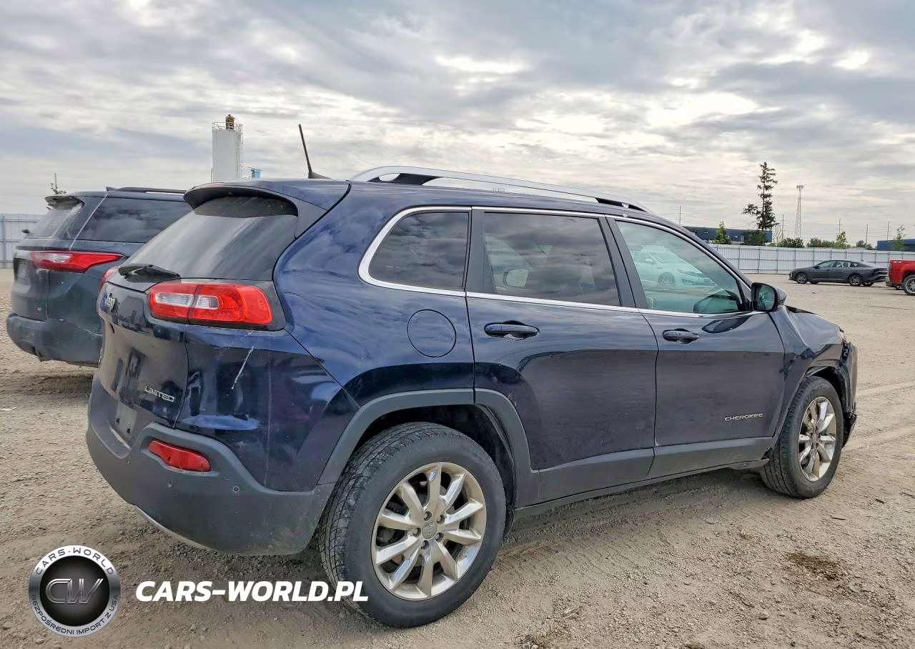 2016 Jeep Cherokee Limited VIN:1C4PJMDB6GW235010 - 3