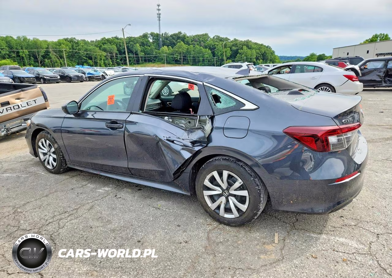 2025 Honda Civic Lx VIN:2HGFE2F27SH536752 - 2