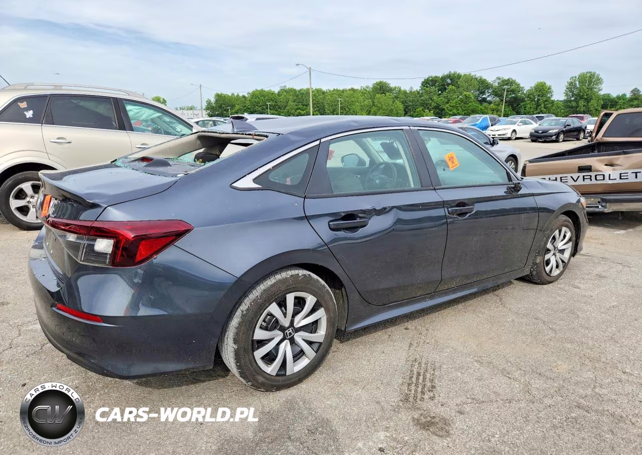 2025 Honda Civic Lx VIN:2HGFE2F27SH536752 - 3