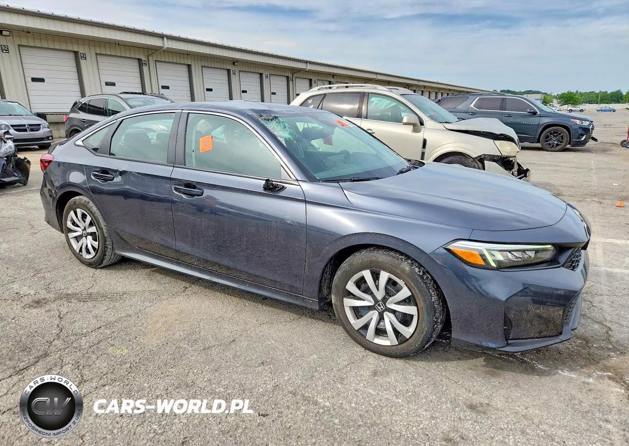 2025 Honda Civic Lx VIN:2HGFE2F27SH536752 - 4