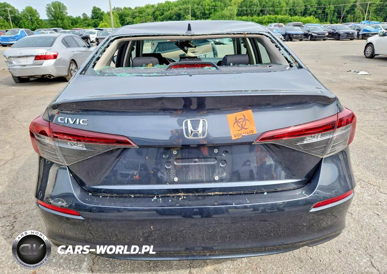 2025 Honda Civic Lx VIN:2HGFE2F27SH536752 - 6