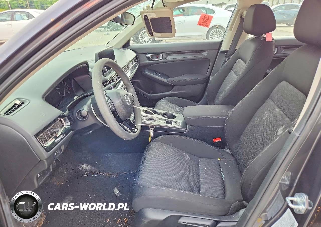 2025 Honda Civic Lx VIN:2HGFE2F27SH536752 - 7