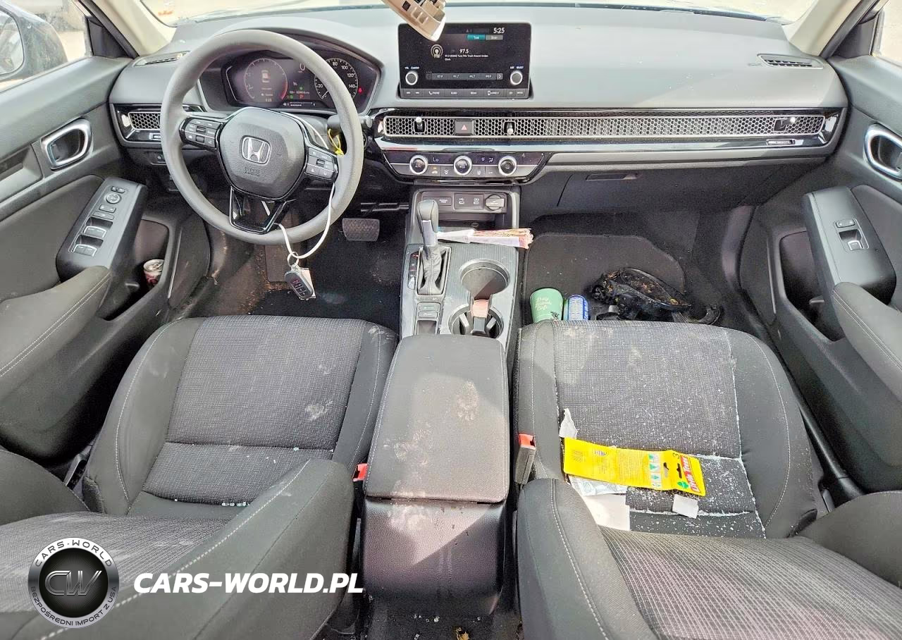 2025 Honda Civic Lx VIN:2HGFE2F27SH536752 - 8