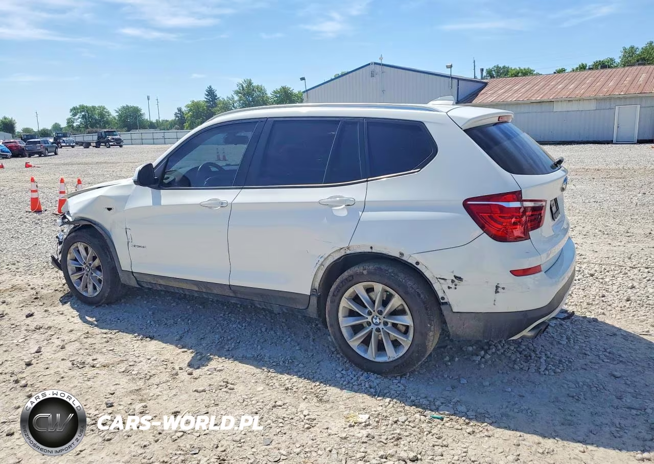 2016 BMW X3 xDrive28I VIN:5UXWX9C55G0D77596 - 2