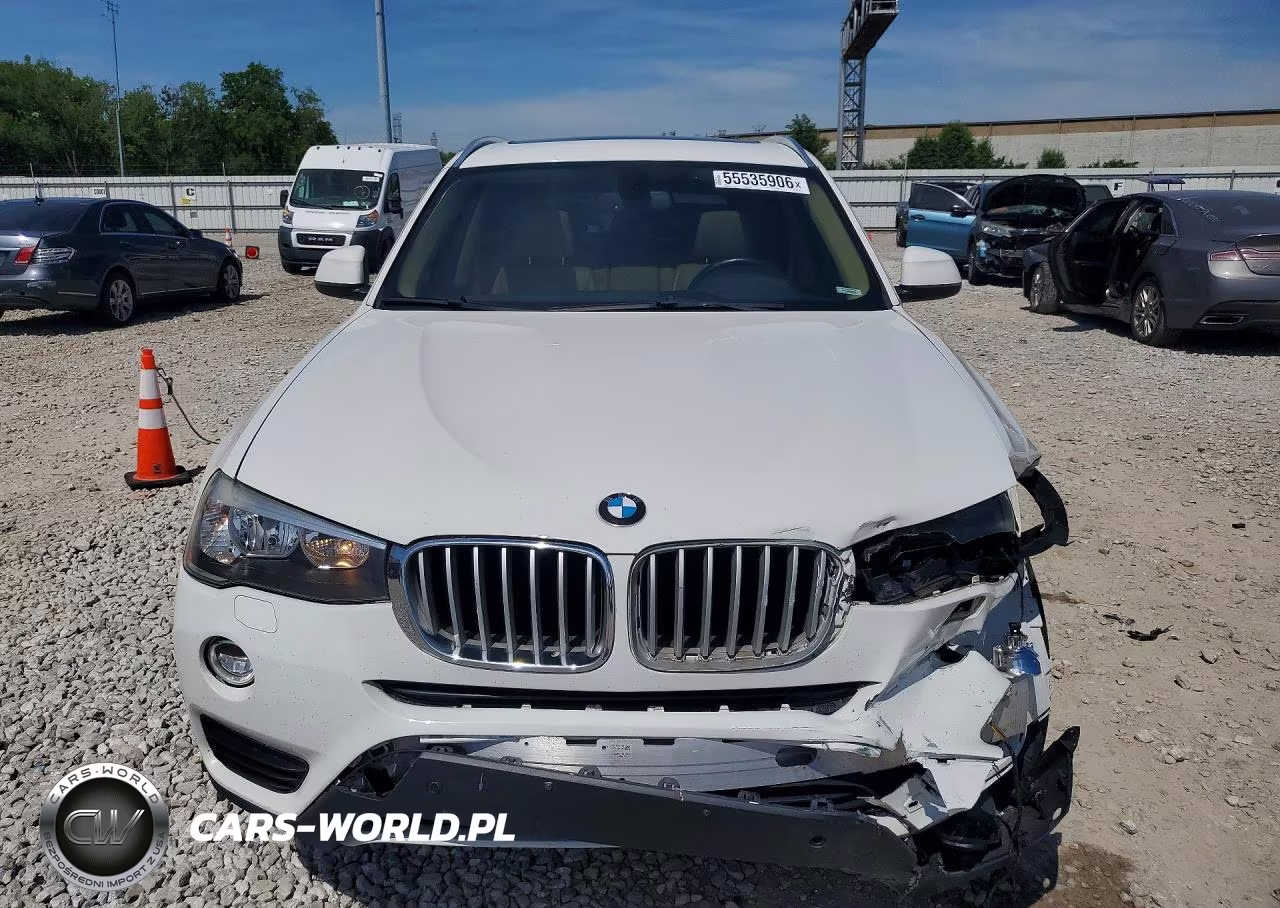 2016 BMW X3 xDrive28I VIN:5UXWX9C55G0D77596 - 5