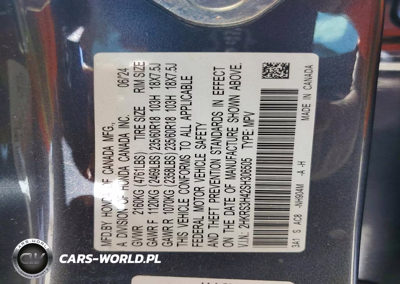 2025 Honda Cr-V Ex VIN:2HKRS3H42SH306505 - 13