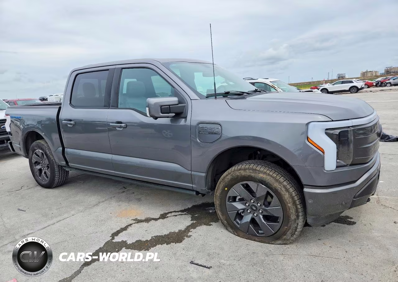 2023 Ford F150 Lightning Pro VIN:1FT6W1EV4PWG34647 - 4