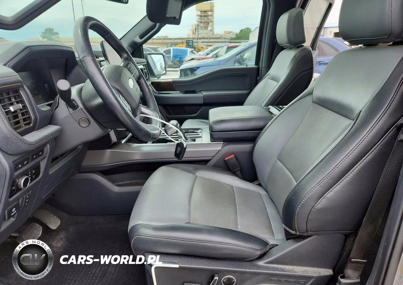 2023 Ford F150 Lightning Pro VIN:1FT6W1EV4PWG34647 - 7