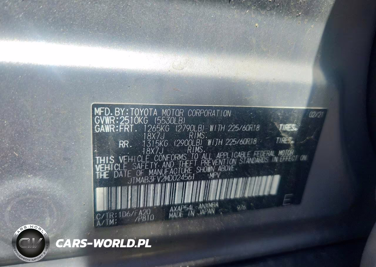 2021 Toyota Rav4 Prime Se VIN:JTMAB3FV2MD024561 - 13