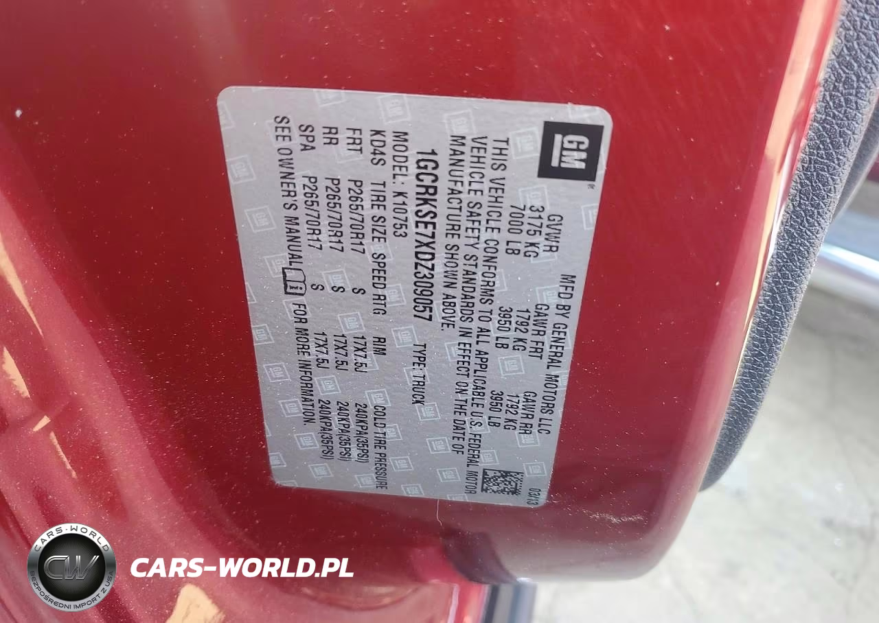 2013 Chevrolet Silverado K1500 Lt VIN:1GCRKSE7XDZ309057 - 12