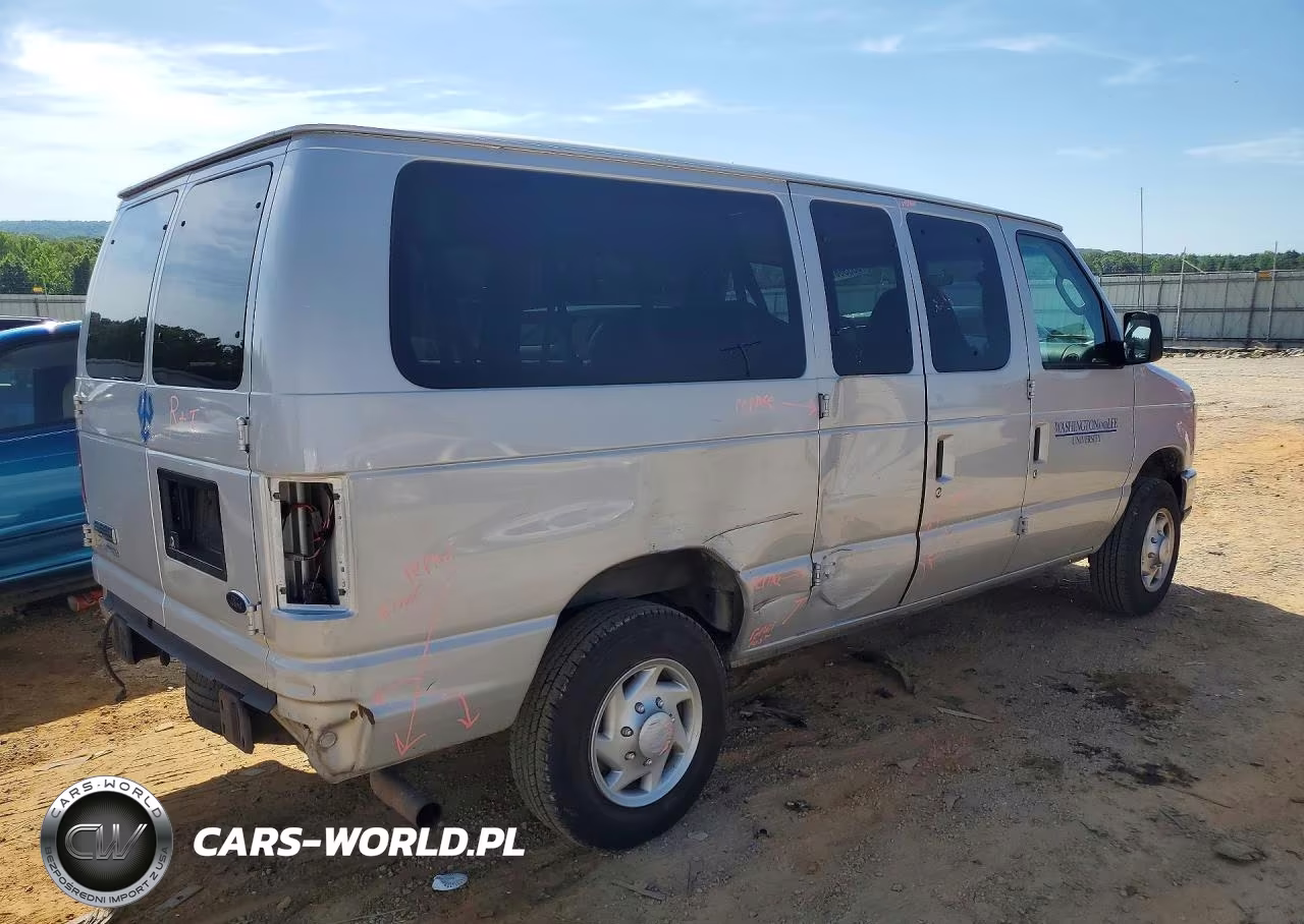 2008 Ford Econoline E350 Super Duty Wagon VIN:1FBNE31L08DB47087 - 3