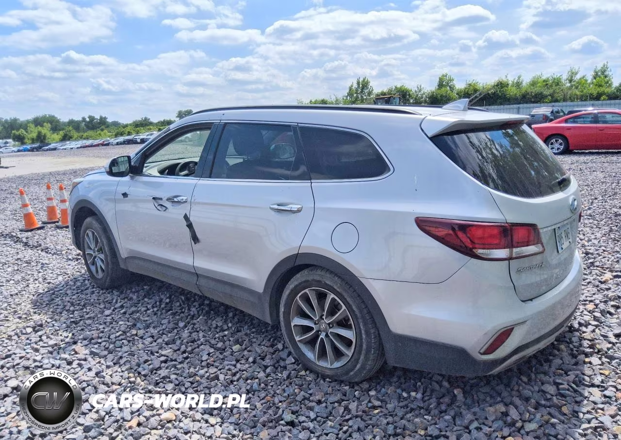 2017 Hyundai Santa Fe Se VIN:KM8SM4HF0HU195451 - 2
