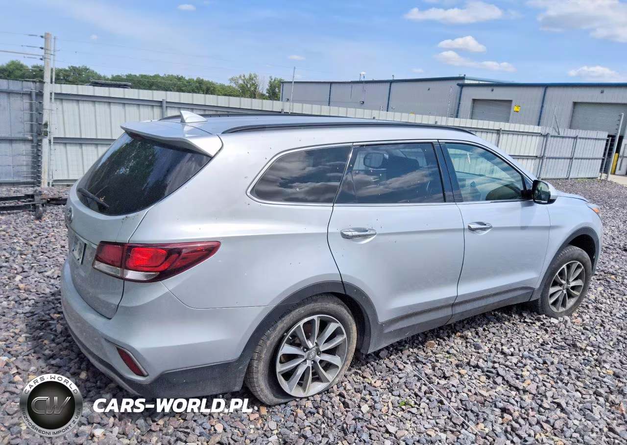 2017 Hyundai Santa Fe Se VIN:KM8SM4HF0HU195451 - 3