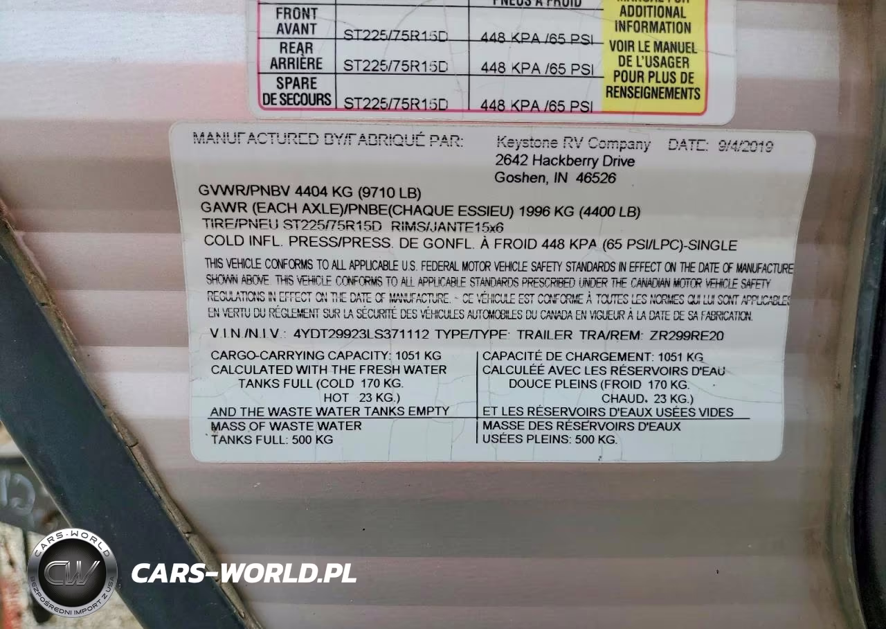 2020 Keystone Zinger Camper VIN:4YDT29923LS371112 - 10