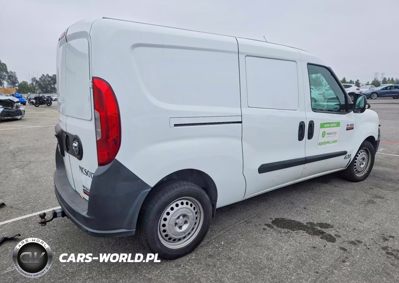 2017 Ram Promaster City St Delivery Van VIN:ZFBERFAB0H6G38925 - 3