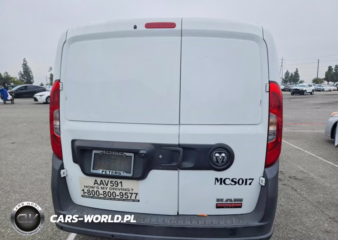 2017 Ram Promaster City St Delivery Van VIN:ZFBERFAB0H6G38925 - 6