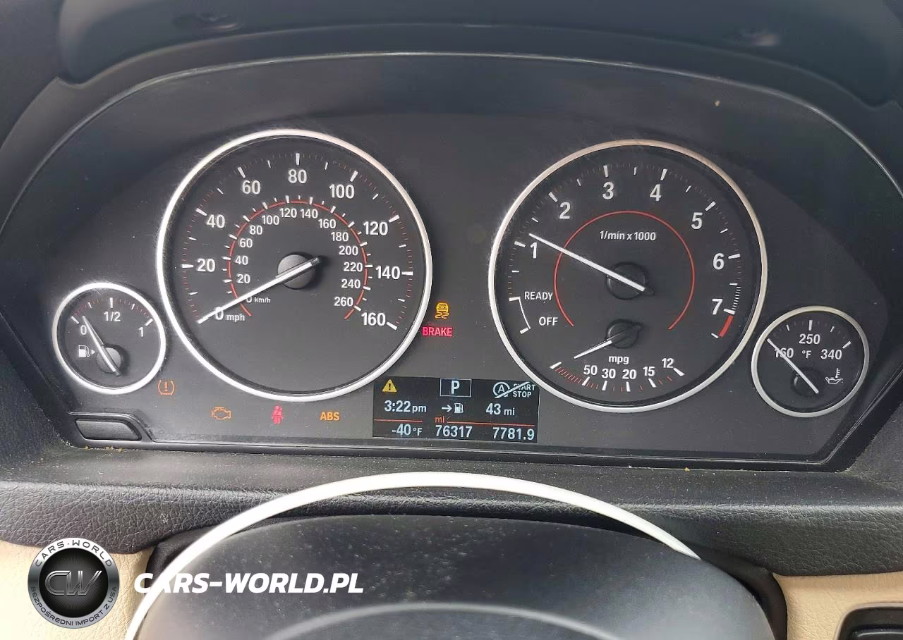 2016 BMW 328 I Sulev VIN:WBA8E9G56GNT42704 - 9