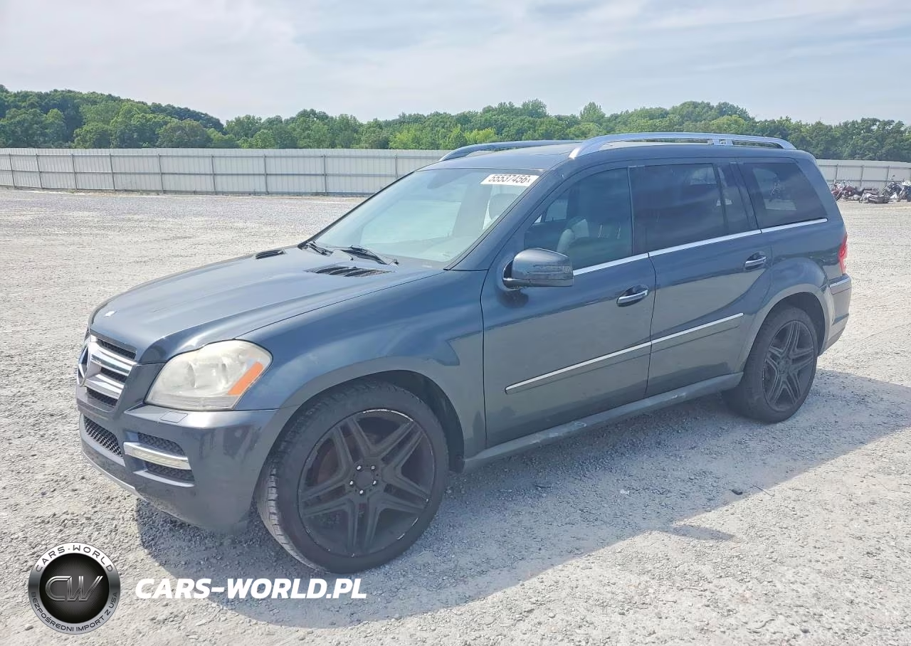 2012 Mercedes-Benz Gl 450 4Matic VIN:4JGBF7BE0CA791813 - 1