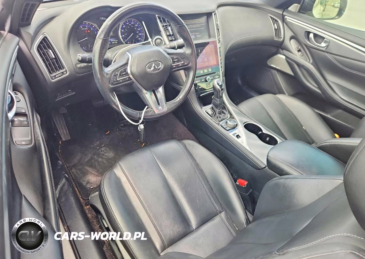 2017 Infiniti Q60 3.0T Premium VIN:JN1EV7EL0HM554567 - 8