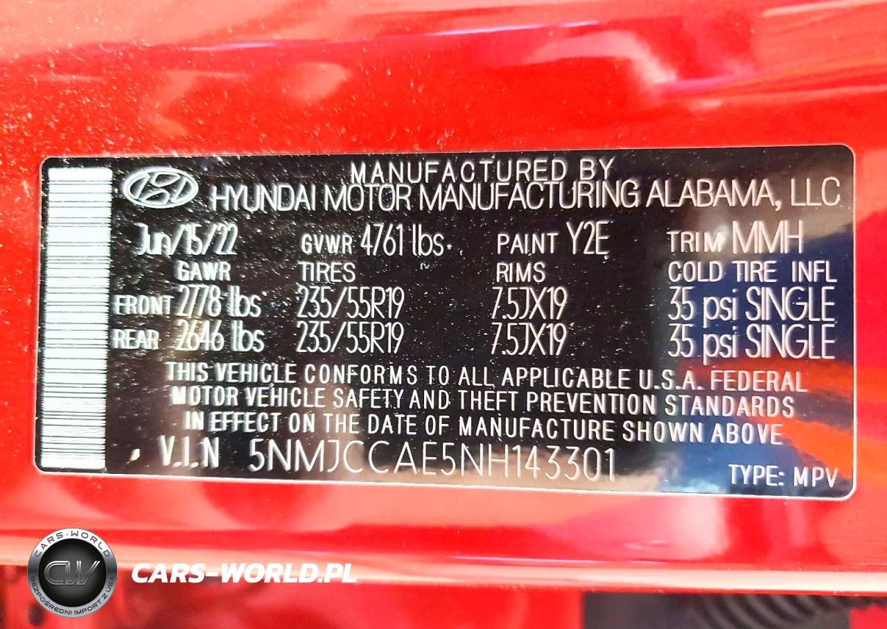 2022 Hyundai Tucson Sel VIN:5NMJCCAE5NH143301 - 14