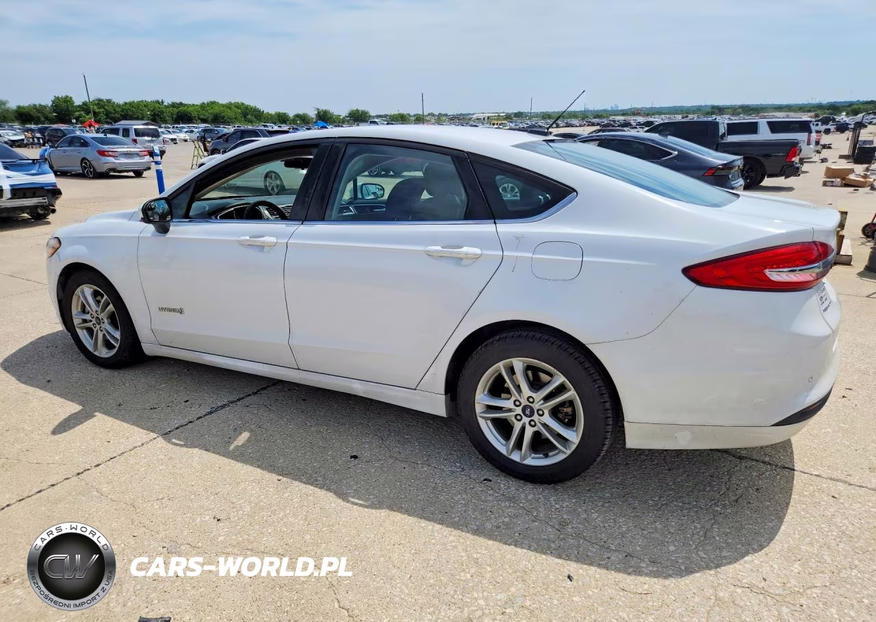 2018 Ford Fusion Se Hybrid VIN:3FA6P0LU2JR258922 - 2
