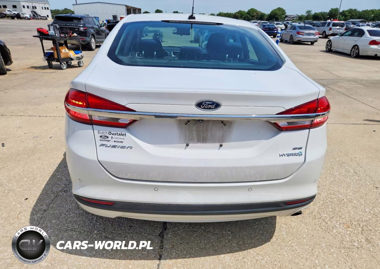 2018 Ford Fusion Se Hybrid VIN:3FA6P0LU2JR258922 - 6
