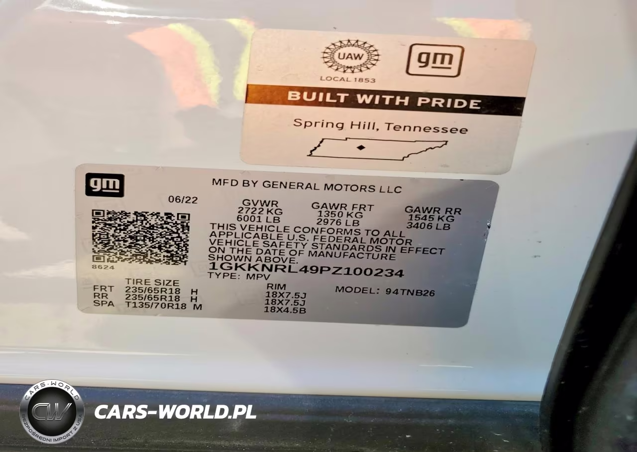 2023 GMC Acadia Sle VIN:1GKKNRL49PZ100234 - 13