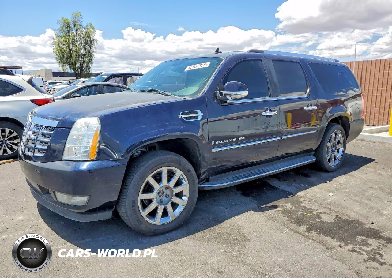 2007 Cadillac Escalade Esv VIN:1GYFK668X7R298383 - 1