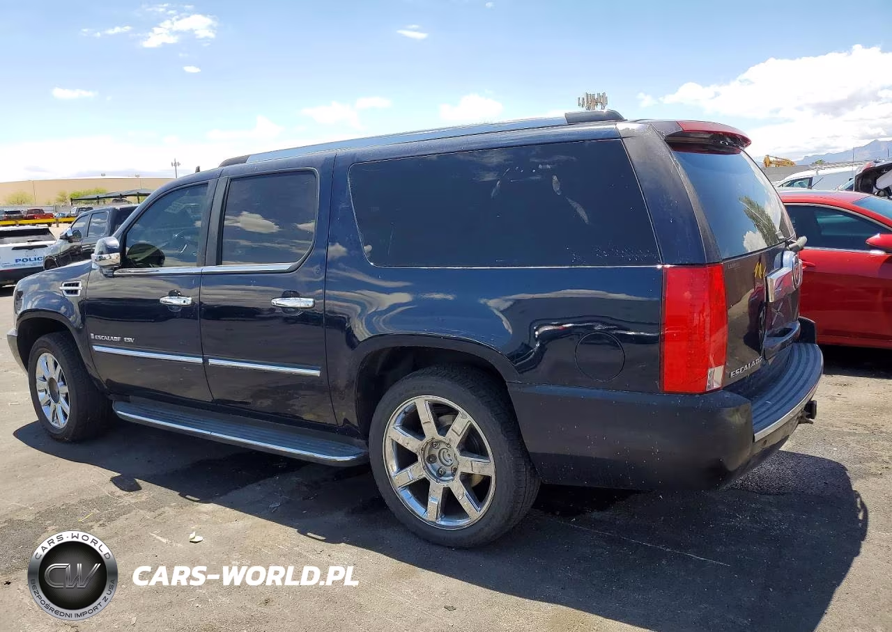 2007 Cadillac Escalade Esv VIN:1GYFK668X7R298383 - 2