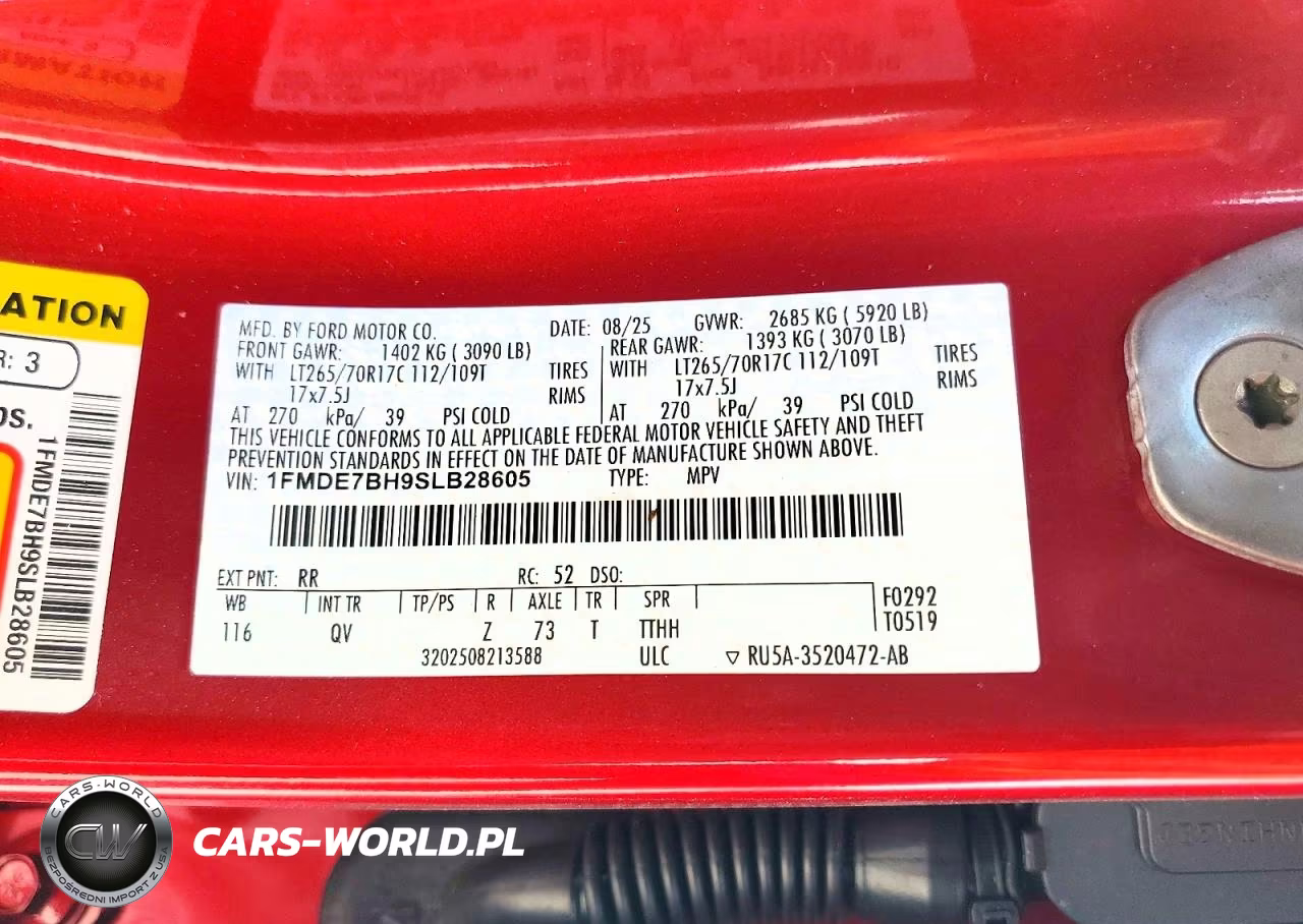 2025 Ford Bronco Big Bend VIN:1FMDE7BH9SLB28605 - 14