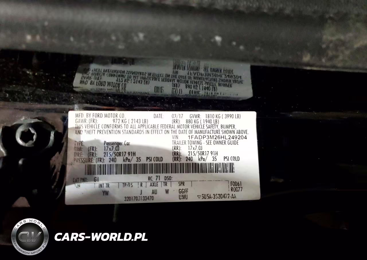 2017 Ford Focus Sel VIN:1FADP3M26HL249204 - 12